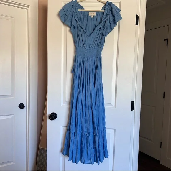Cleobella Blue Maxi Dress, XS - Picture 1 of 4